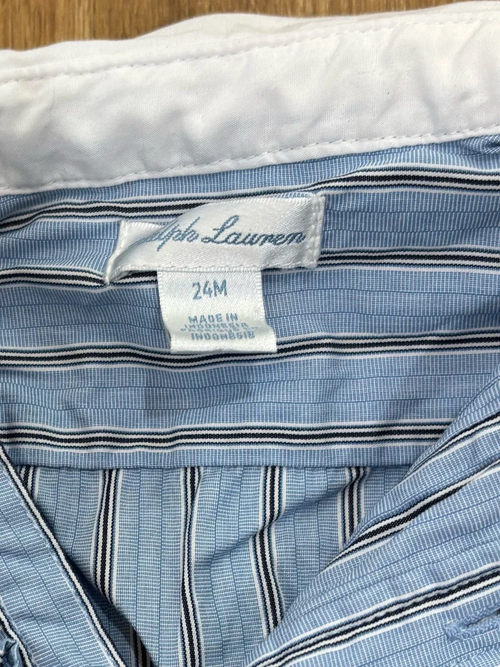 Ralph Lauren Striped Short Sleeve Shirt Dress